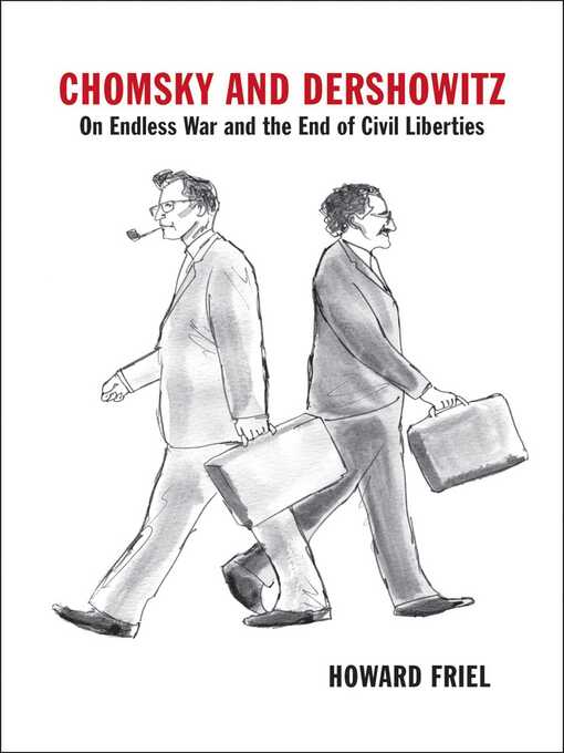 Cover image for Chomsky and Dershowitz